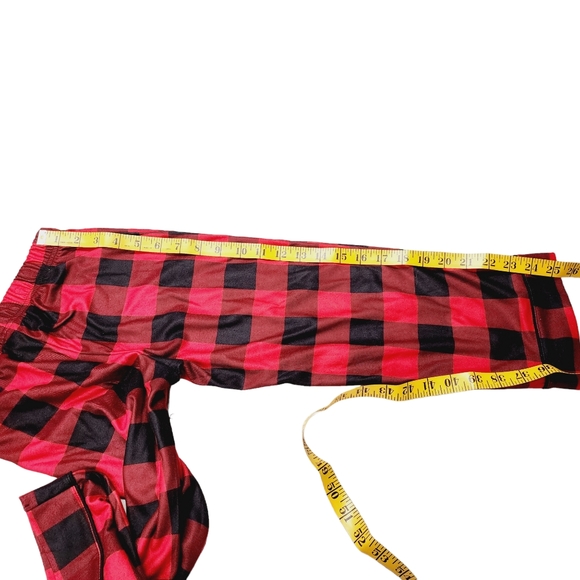 Kids 2-Piece Christmas Plaid Pajama Set - Button Down Shirt - Size 4 - NWT - Picture 6 of 8